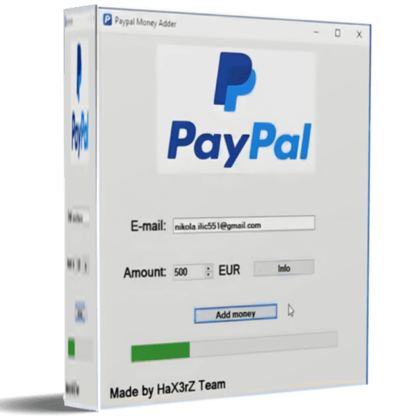 PAYPAL MONEY GENERATOR (ADDER) (1 Month license) 2024