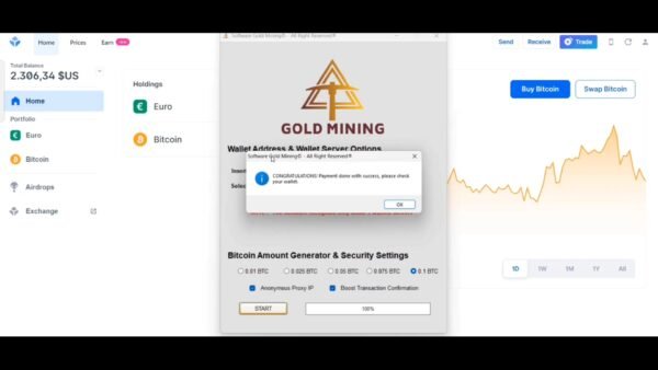 Gold Mining V7.2 – Premium Software Technology (1 Month license) - Image 2